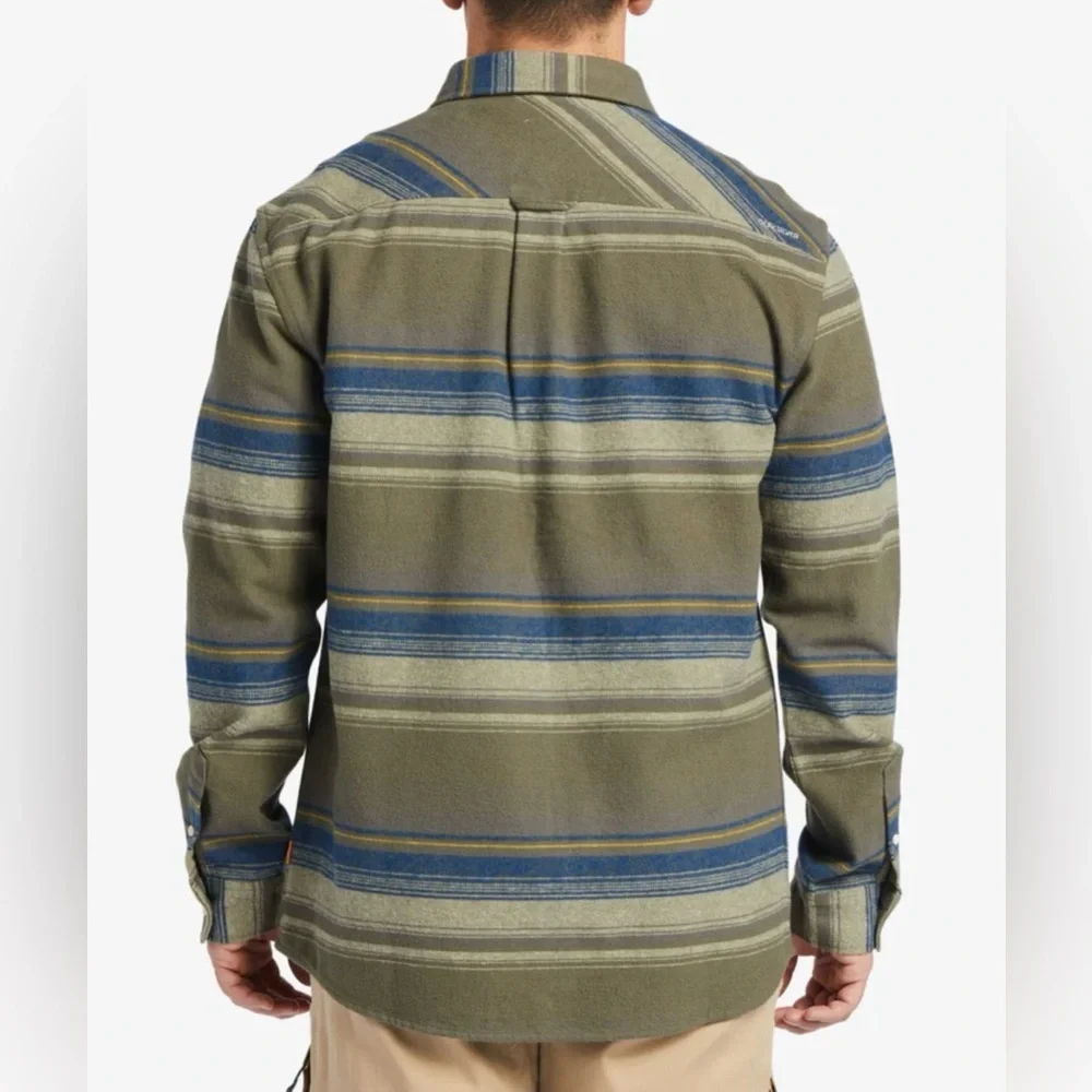 Quiksilver Men's Waterman Lowest Tide Flannel
Long Sleeve Top for Men - Picture 4 of 15